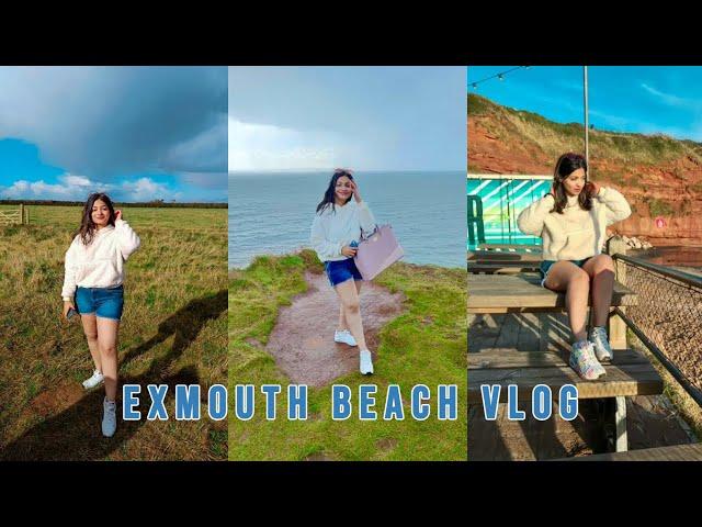 Exmouth Beach Vlog ️ | Exeter, UK