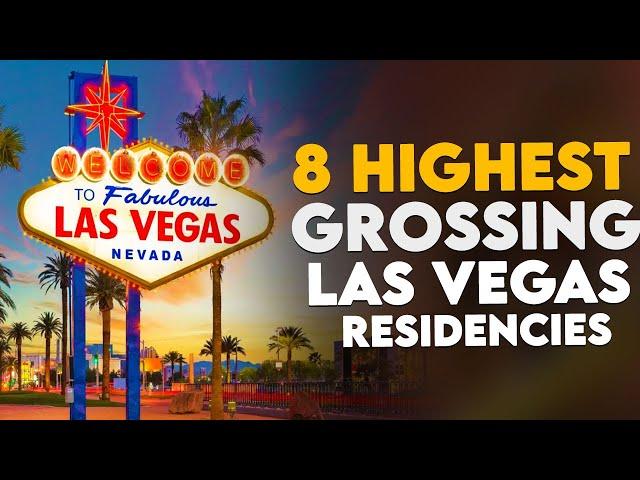 8 Highest Grossing Las Vegas Show Residencies of All Time