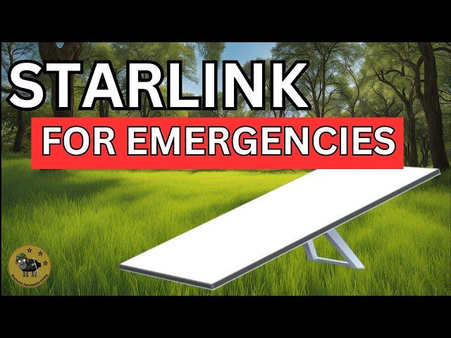 WHY YOU Need STARLINK For Disaster Survival!