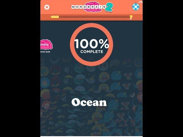 Wordbrain 2 Ocean Answers