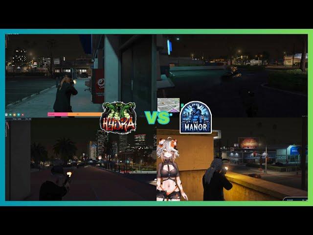 Hydra shootout with Manor near Dolla Pills (Multi POVs) | NoPixel 4.0 GTA RP | RP Clips Hub