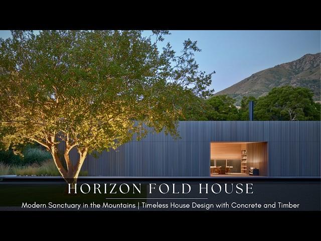 Modern Sanctuary in the Mountains | Horizon Fold House