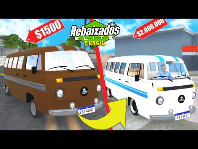 A KOMBI MAIS BARATO VS MAIS CARO DO REBAIXADOS ELITE BRASIL!