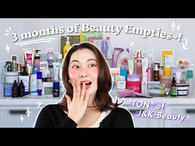 J & K-Beauty Empties~ 3 months worth of product! [2024 Q3]