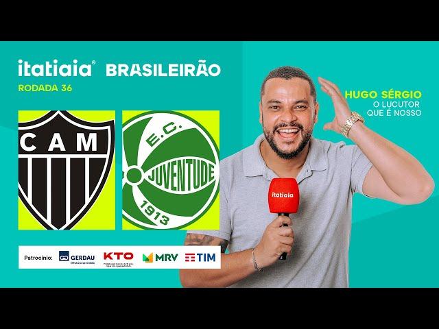 ATLÉTICO X JUVENTUDE AO VIVO NA ITATIAIA | REACT DO BRASILEIRÃO 2024