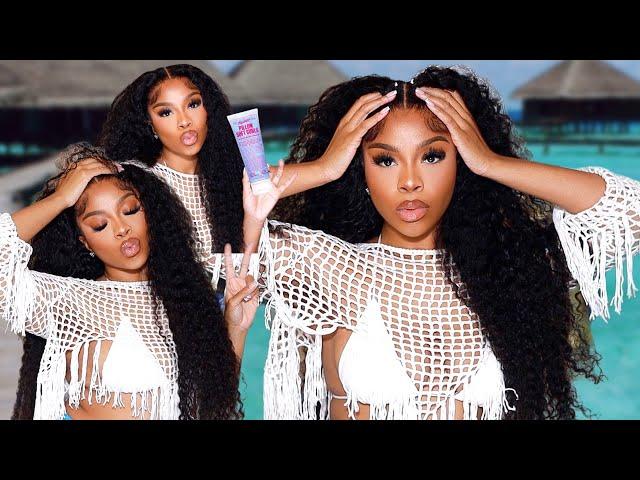 THE PERFECT 30 inch VACAY WIG! Pillow Soft Curls & Glueless Install ft Ali Pearl Hair