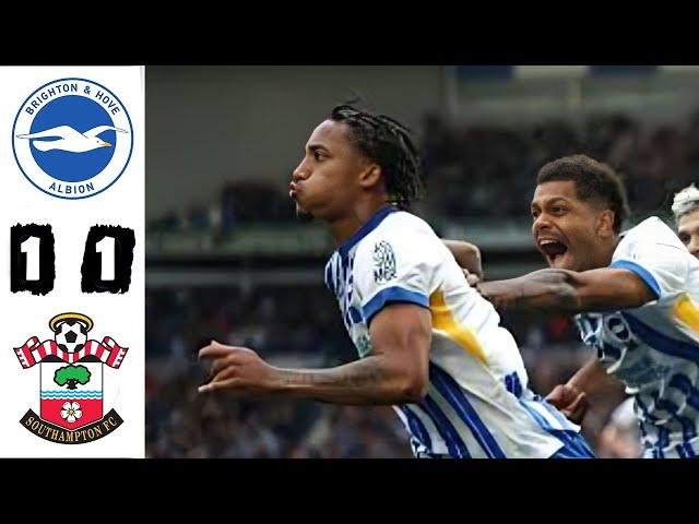 Brighton vs Southampton 1-1 Highlights | Premier League - 2024/2025