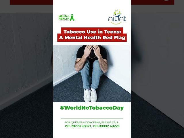 Tobacco Use in Teens A Mental Health Red Flag | Dr. Sandeep Vohra #worldnotobaccoday
