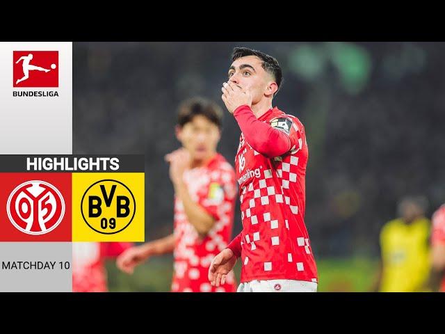 FSV Mainz - Borussia Dortmund | 3:1 | Zusammenfassung | Bundesliga 2024-25