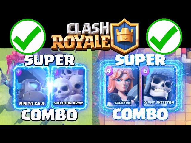 Winning with only Clash Royale approved combos