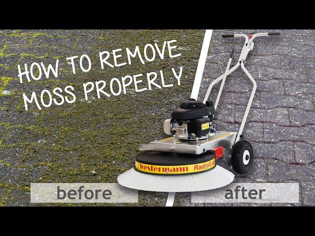 How to use the Westermann Honda Moss Brush WR870