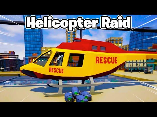 Stealing $100K In A HELICOPTER In Perfect Heist