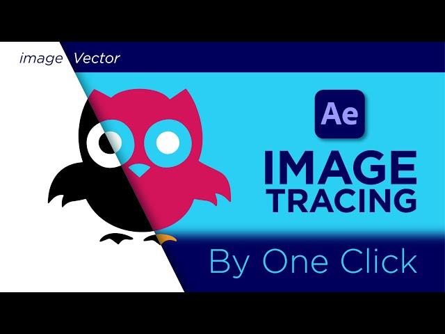 How to convert image to shape in adobe after effects 2022