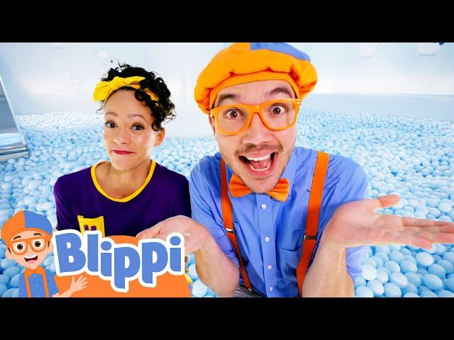 Explore the Color Factory with Blippi & Meekah!  |  Educational Videos For Kids