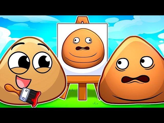 BOU & POU SPEED DRAW In ROBLOX!