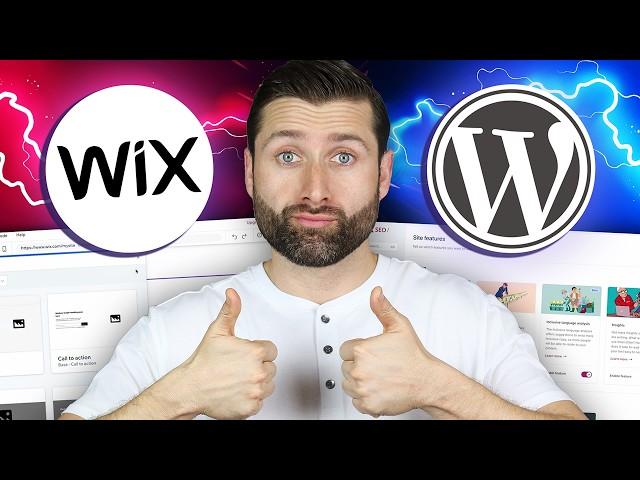 The best way to build a website? |  Wix vs WordPress Comparison!