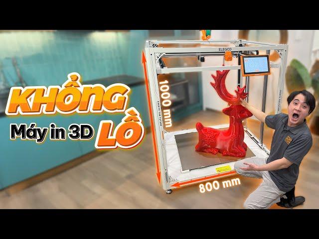 Liệu Elegoo OrangeStorm Giga Có Thực Sự Là "Quái Vật" Trong Làng In 3D?