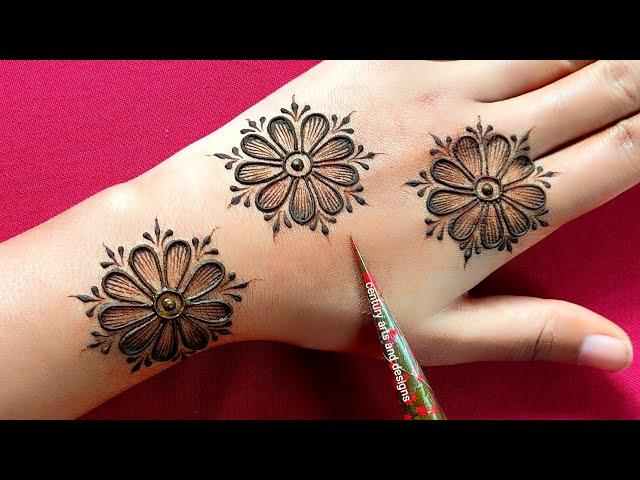 New stylish back hand mehndi design | Latest mehndi design | simple mehndi | mehndi design | Mehndi