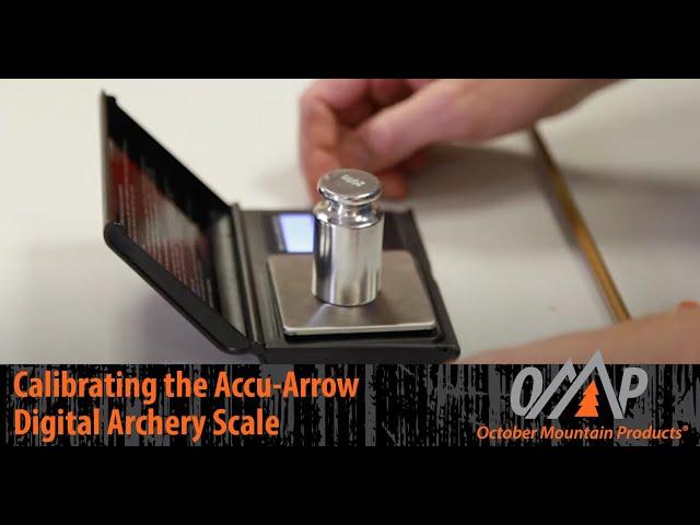 Calibrating The Accu-Arrow Digital Archery Scale | October Mountain Products