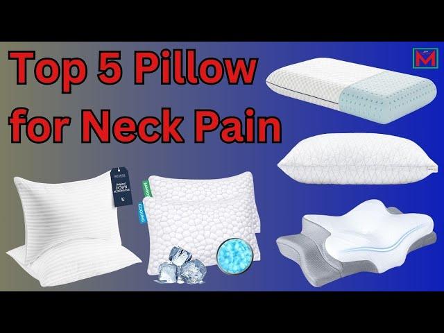 Top 5 Best Pillow for Neck Pain | Best Sleeping Pillows 2025