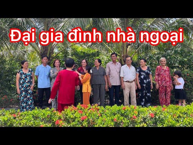 Cặp Đôi Hoà Tiêu Ngỡ Ngàng Vì Nhà Ngoại Cô Chủ Nhỏ Quá Đong Vui - Đám Giỗ Miền Tây