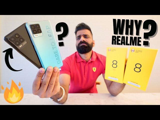 Realme 8 & Realme 8 Pro Unboxing & First Look - Not A REAL Upgrade