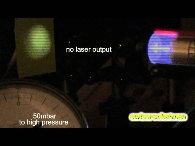 LE N2 laser with an HeNe small laser tube !