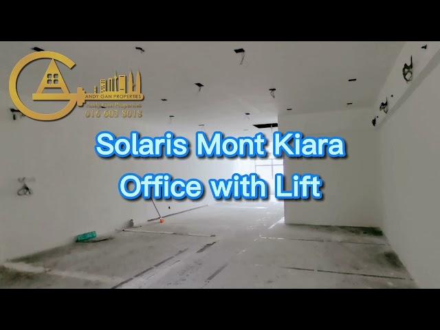 Strategic Solaris Mont Kiara office for Rent.