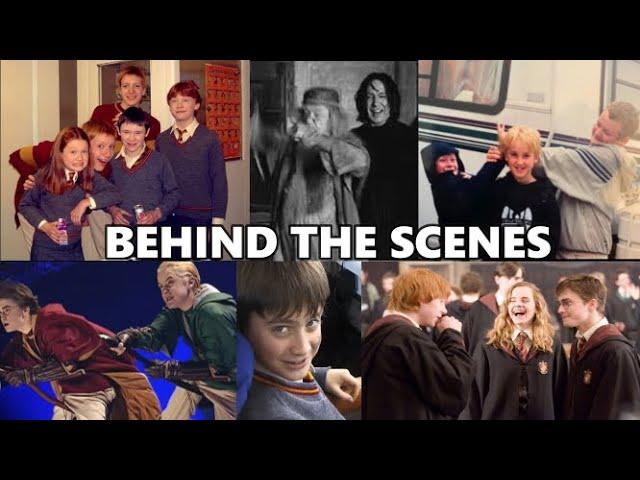 Funny and cute bloopers of Harry Potter movies Part-5 || BEHIND THE SCENES