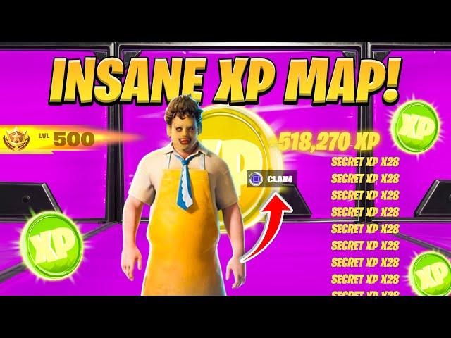 INSANE Fortnite XP GLITCH Map to LEVEL UP FAST in Chapter 5 Season 4 (Get Symbiote Skin)