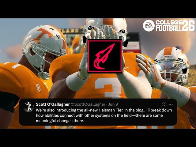 CFB 26 Dev Reveals INSANE NEW Heisman Badges & Throwing Upgrades!