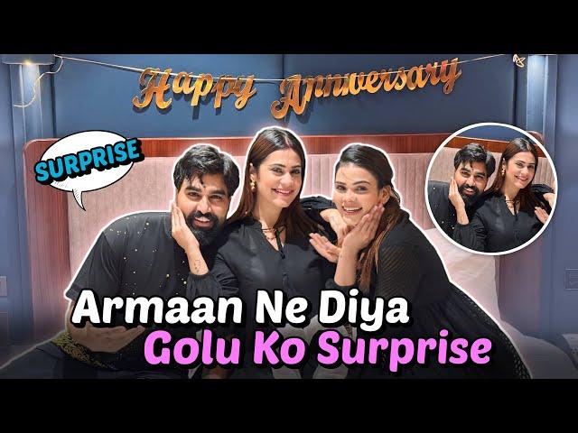 Armaan ne diya golu ko surprise