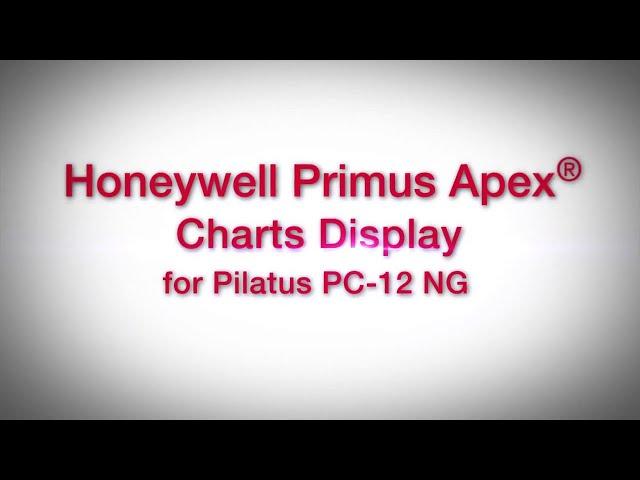 Honeywell Primus Apex® Charts Display for Pilatus PC-12 NG | Training | Honeywell