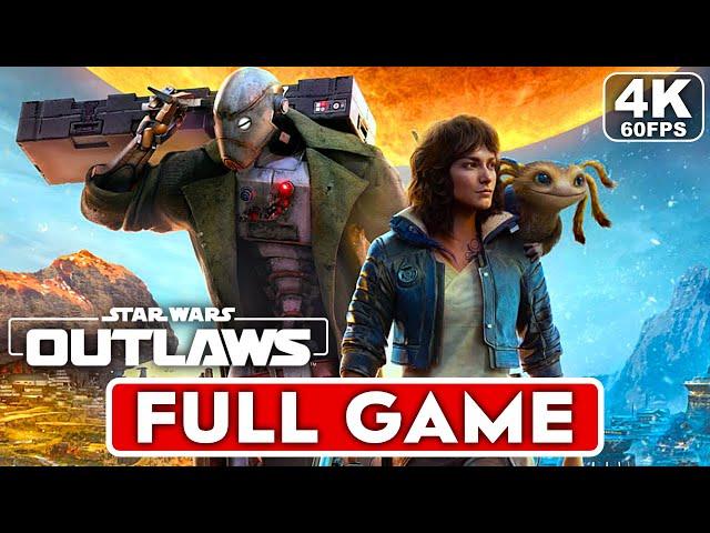 STAR WARS OUTLAWS Gameplay Walkthrough FULL GAME [4K 60FPS] - No Commentary