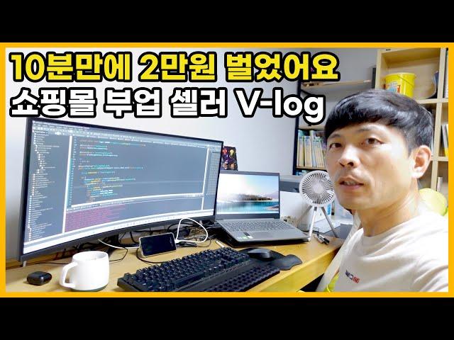 1인 쇼핑몰 초보 셀러 부업 하루 일과 브이로그