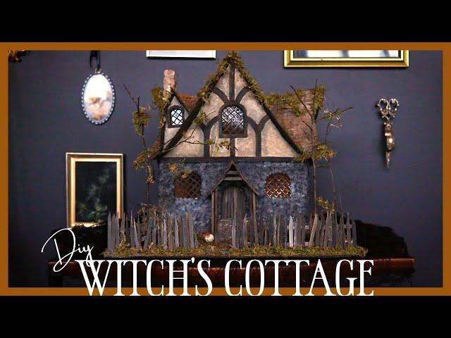 DIY Witch's Cottage Halloween Decor | Making a Witch House From Scratch