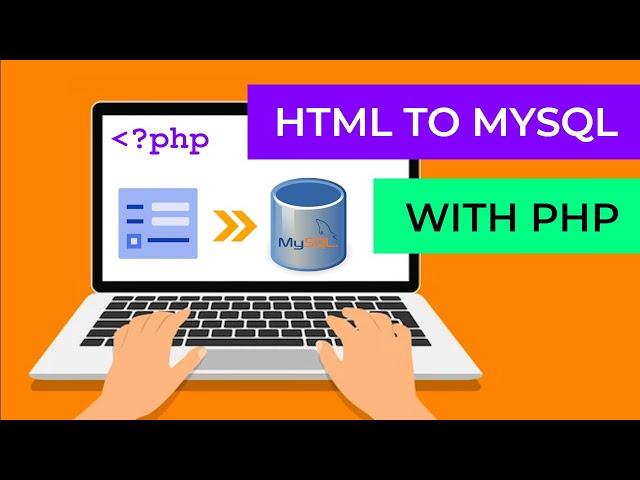 Save HTML Form Data to a MySQL Database using PHP