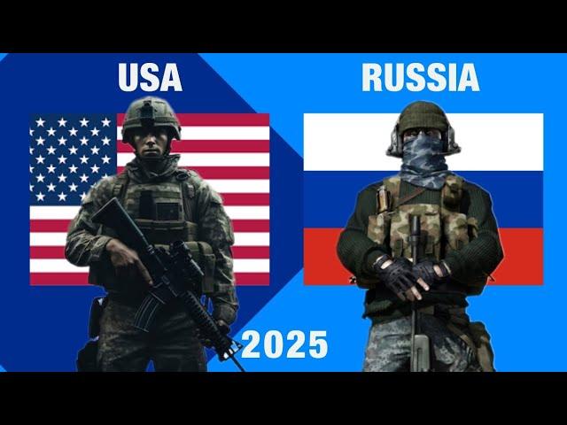 USA vs Russia Military Power Comparison2025 |Russia vs USA Military Comparison2025