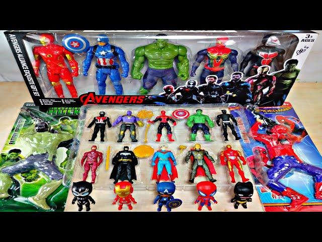 AVENGERS TOYS/Action Figures/Unboxing/Cheap Price/Ironman,Hulk,Thor, Spiderman/Toys.