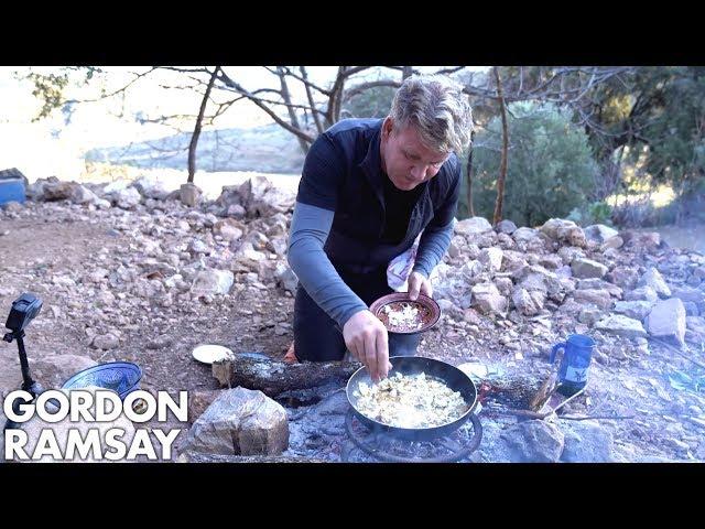 Gordon Ramsay Makes A Mushroom Omelette In Morocco | Scrambled