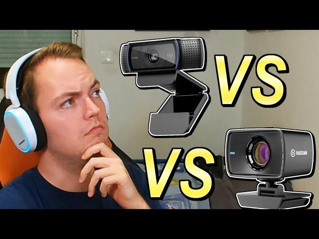 Elgato Facecam vs Logitech C920 HD Pro, Review und Bild Vergleich