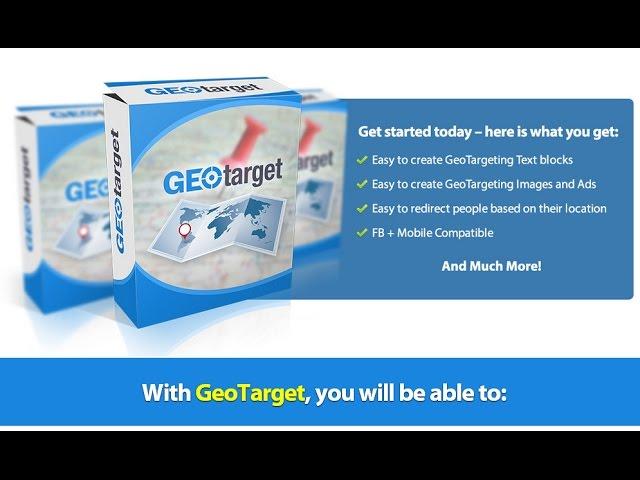 Geo Target Software Review - Geo Target Your Videos and Sky Rocket Your Conversions