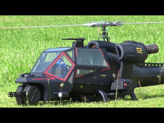 ORIGINAL BLUE THUNDER RC SCALE TURBINE MODEL HELICOPTER BY WOLFGANG MATT
