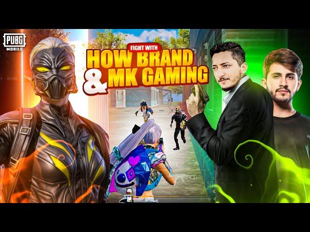 Fight With HOW BRAND & Mk GamingTOP Conqueror Lobby Intense ClutchesPUBG Mobile