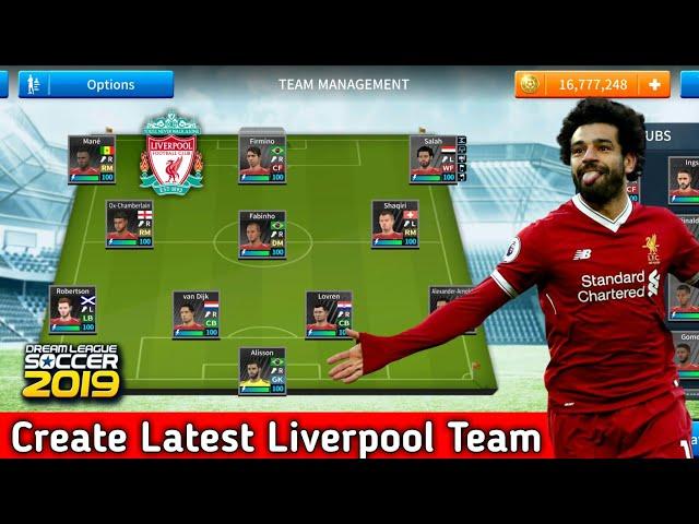 How To Create Liverpool Team In Dream League Soccer 2019