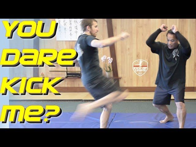 SSBD Silat: Countering the Kick with Maul Mornie