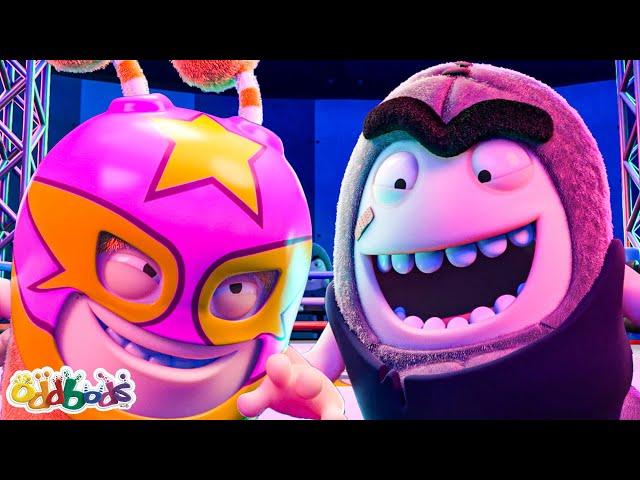 Wrestling Hero | Oddbods | Cute Cartoons for Kids @Oddbods Malay