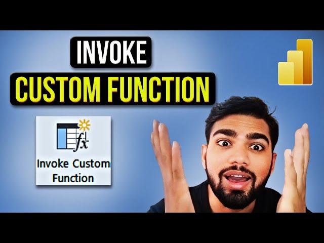 Invoke Custom Function in Power BI