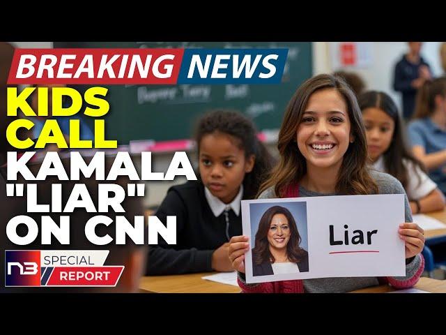 BREAKING: Live TV Shocker! CNN's Kid Guests Demolish Kamala! Harris Camp in Panic?