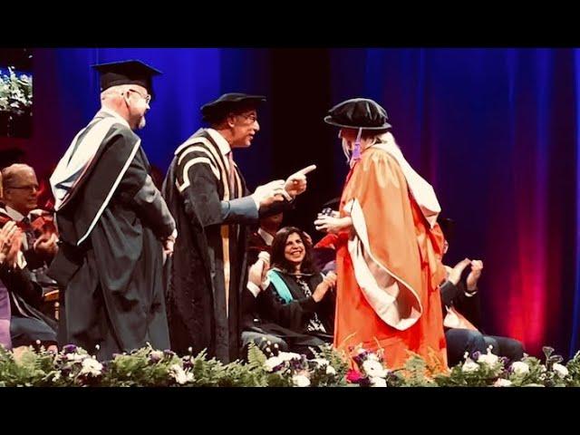 Alison Norrington Honorary Doctorate Award Citation & Speech -  'Know Your Why & Say Yes' - Feb 2022